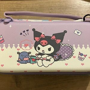 Cute Switch lite kuromi Character Print Case